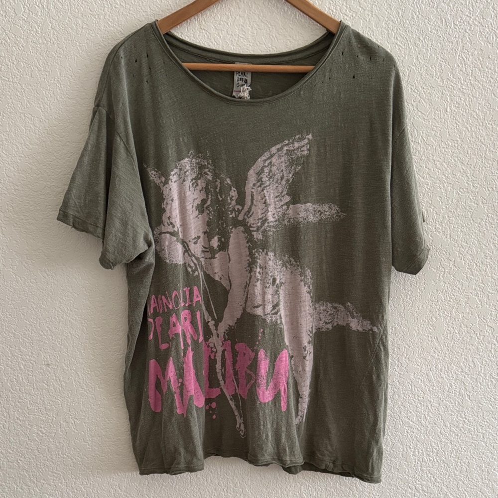 ✨RARE✨Magnolia Pearl Malibu Cherub T - ALGAE NWT